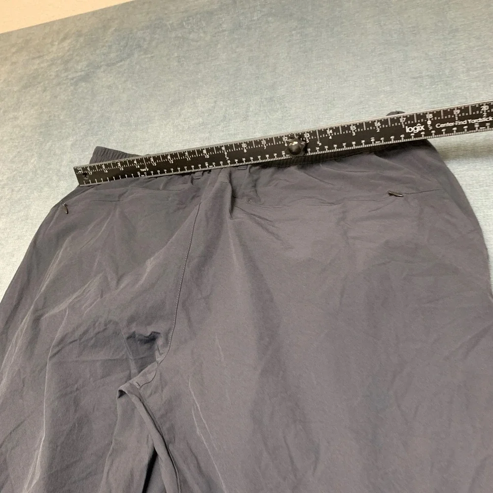 Uniqlo Casual Pants Mens XL Gray Comfort Stretch Mesh Lined Slash Pocket Outdoor